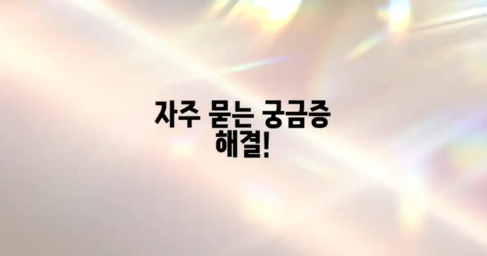 자주 묻는 질문